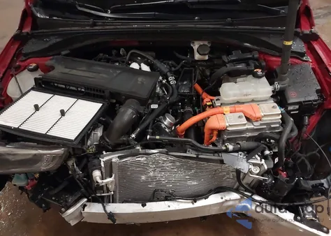 2020 Hyundai Ioniq Hybrid Blue from USA, damaged, VIN KMHC65LC8LU215598